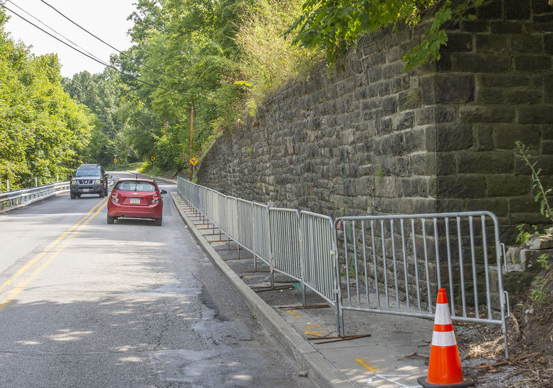Crumbling retaining wall is Sharon's responsibility